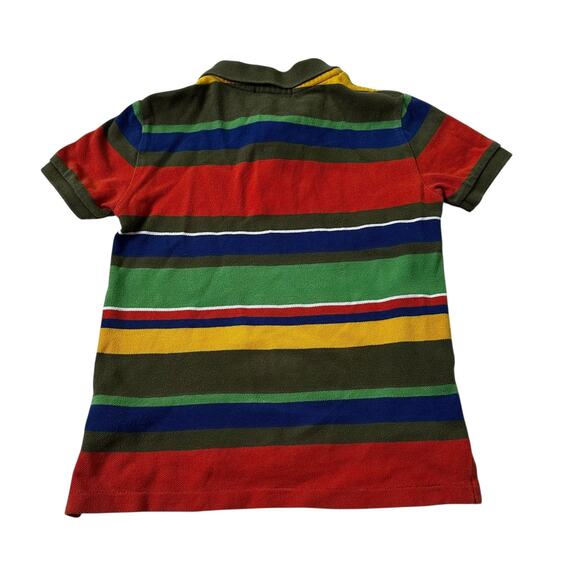 Polo Ralph Lauren Multicolor Color Blocked Polo Shirt Boy's Size 5 | 44-51 - Picture 2 of 4